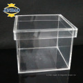 Crystal Acryl benutzerdefinierte Acryl Plexiglas Display Box für die Lagerung von Lebensmitteln